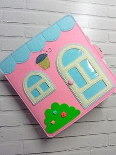 Кукольный домик из фетра
