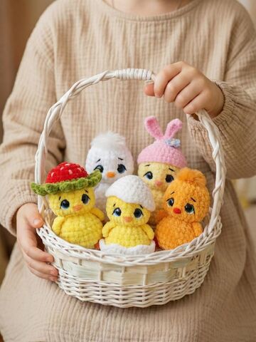 Мастер-класс «Цыпа» из серии МК Крошки-Горошки, вязание крючком автор Chirka_toys