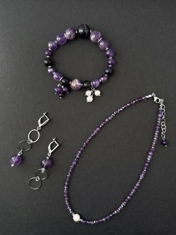 Браслет из аметиста, изображение 5