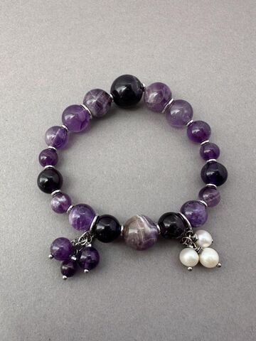 Браслет из аметиста
