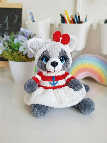 Мастер-класс "Енотики" вязание крючком автор Chirka_toys, изображение 2