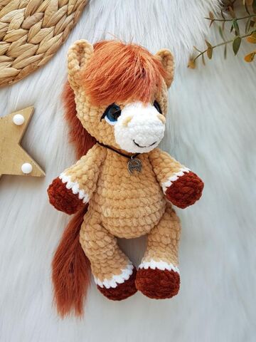 Мастер-класс "Лошадка" вязание крючком автор Chirka_toys, изображение 2