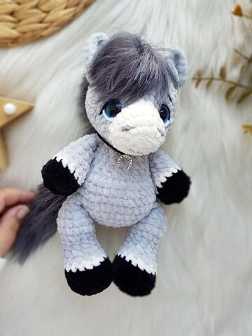 Мастер-класс "Лошадка" вязание крючком автор Chirka_toys, изображение 5