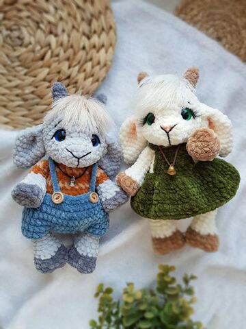Мастер-класс "Козлятки" вязание крючком автор Chirka_toys, изображение 2