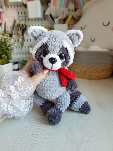 Мастер-класс "Енотики" вязание крючком автор Chirka_toys, изображение 4