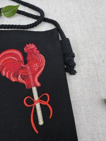 Сумочка под телефон с вышивкой "Леденец", изображение 2