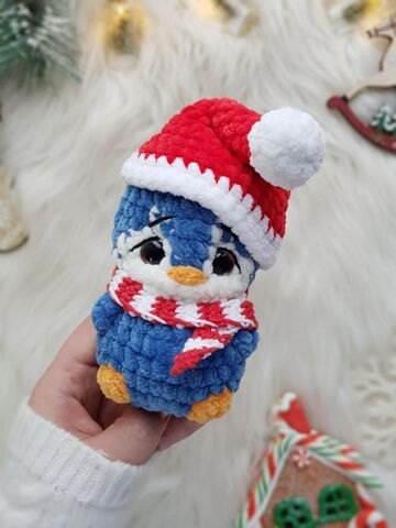 Мастер-класс «Пингви» из серии МК Крошки-Горошки, вязание крючком автор Chirka_toys, изображение 6