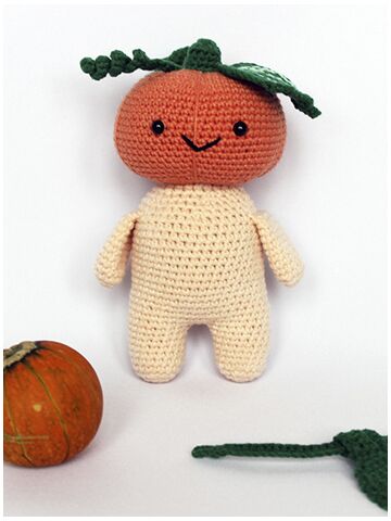 Мастер-класс Тыква крючком, изображение 3