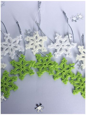 Мастер-класс Снежинка крючком, изображение 2