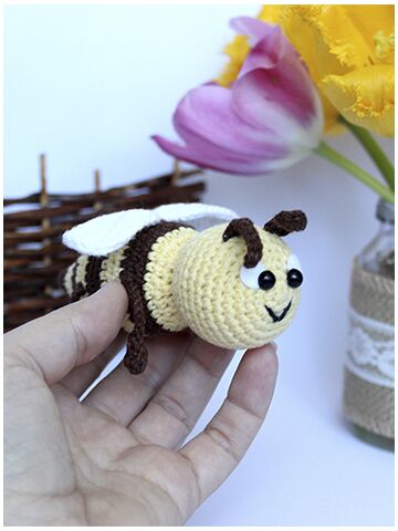 Мастер-класс Пчела крючком, изображение 2