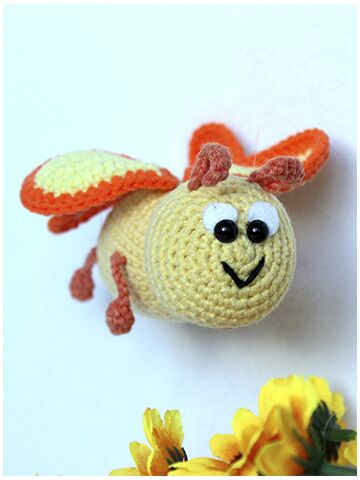 Мастер-класс Бабочка крючком, изображение 2