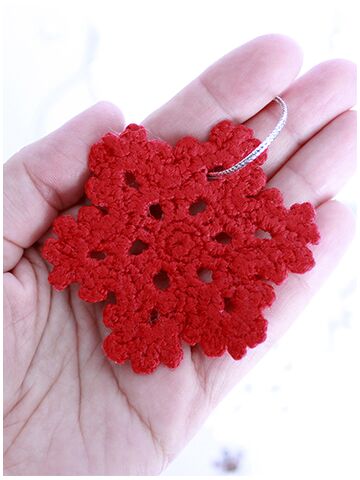 Мастер-класс Снежинка крючком, изображение 2