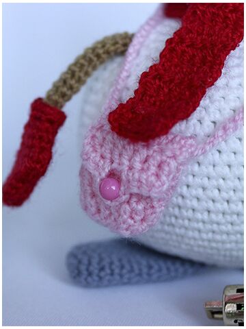 Мастер-класс Снеговик крючком, изображение 3