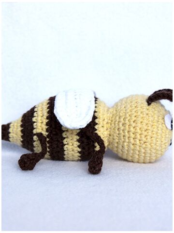 Мастер-класс Пчела крючком, изображение 3