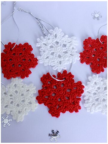 Мастер-класс Снежинка крючком, изображение 3