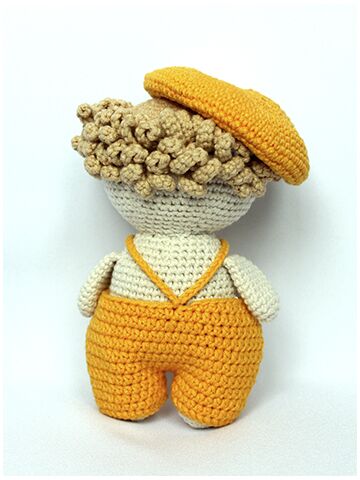 Мастер-класс Кукла Бен крючком, изображение 3