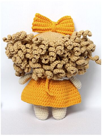 Мастер-класс Кукла Мила крючком, изображение 3