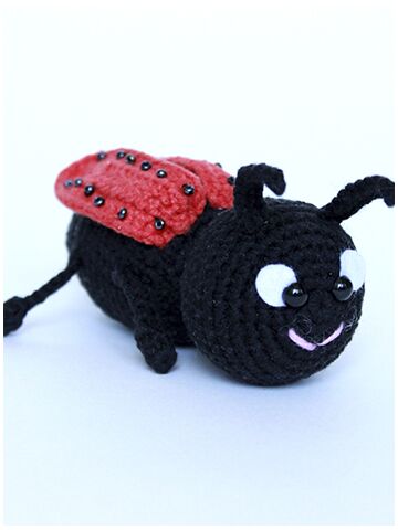 Мастер-класс Божья коровка крючком, изображение 4