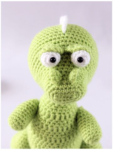 Мастер-класс Динозар крючком, изображение 4