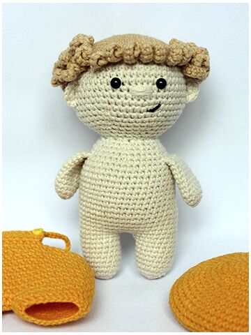 Мастер-класс Кукла Бен крючком, изображение 4