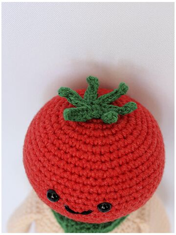 Мастер-класс Помидорка крючком, изображение 5