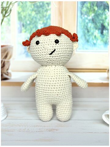 Мастер-класс кукла Доктор крючком, изображение 4