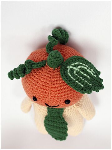 Мастер-класс Тыква крючком, изображение 5