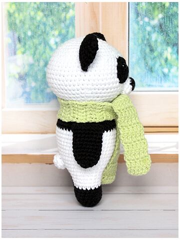 Мастер-класс Панда крючком, изображение 4