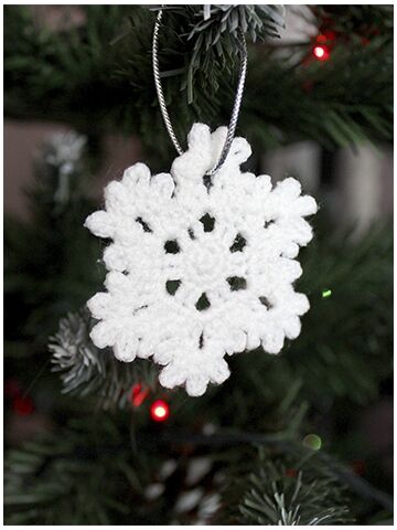 Мастер-класс Снежинка крючком, изображение 5