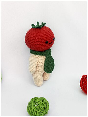 Мастер-класс Помидорка крючком, изображение 2