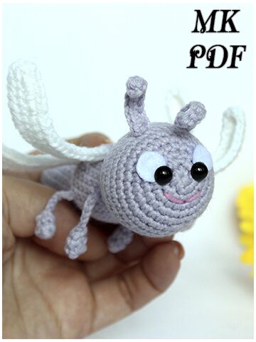 Мастер-класс Стрекоза крючком