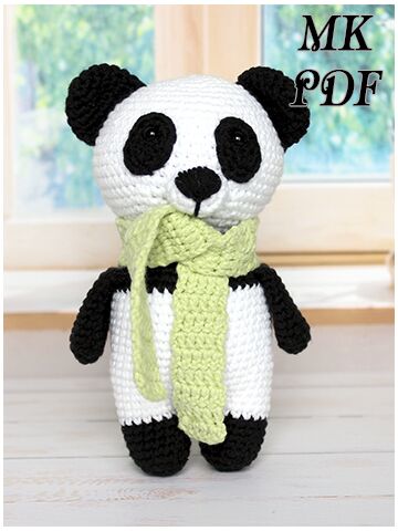 Мастер-класс Панда крючком