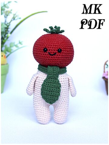 Мастер-класс Помидорка крючком