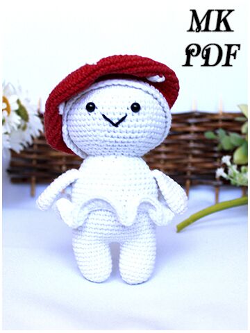 Мастер-класс гриб Мухомор крючком