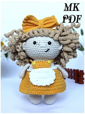 Мастер-класс Кукла Мила крючком