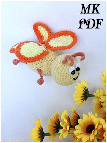 Мастер-класс Бабочка крючком