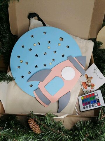 Ночник Ракета RGB, изображение 2