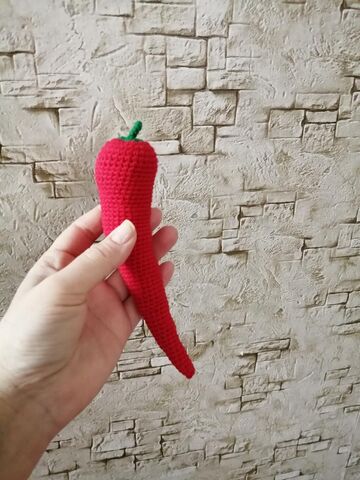 Схема вязания, вязаные овощи, вязаная еда, овощи крючком, изображение 2