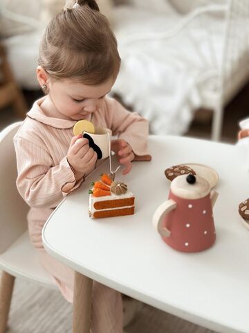 Игрушечная еда Морковный торт из фетра, изображение 2