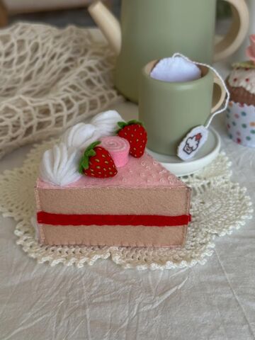 Набор сладостей из фетра Земляничный, изображение 5