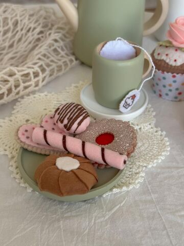 Набор сладостей из фетра Земляничный, изображение 6