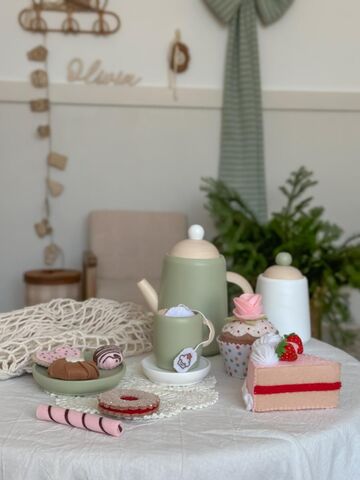 Набор сладостей из фетра Земляничный, изображение 9