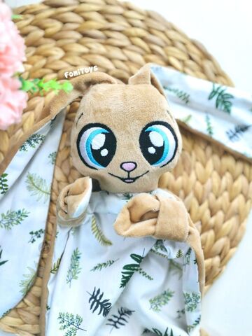 Игрушка для сна зайка для новорожденных 36 см, гипоаллергенная, подарок, Вариации товаров: 1, изображение 8