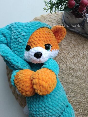 Мастер-класс "Лисенок в пижамке"