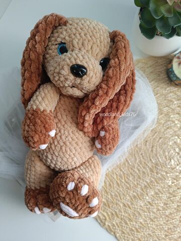 Мастер-класс "Плюшевый щенок"