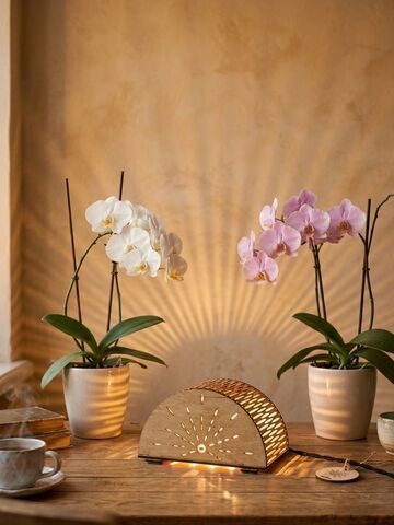 Ночник с лучиками тенями , настольный, изображение 2