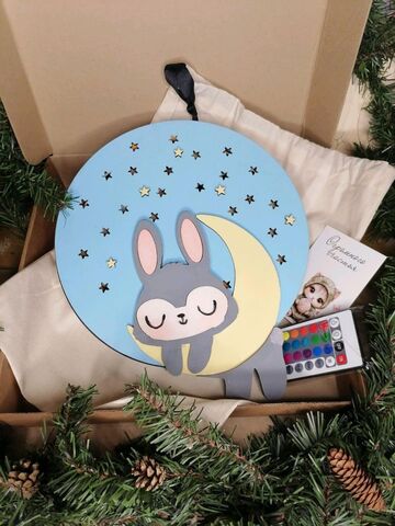 Ночник Зайка RGB, изображение 2