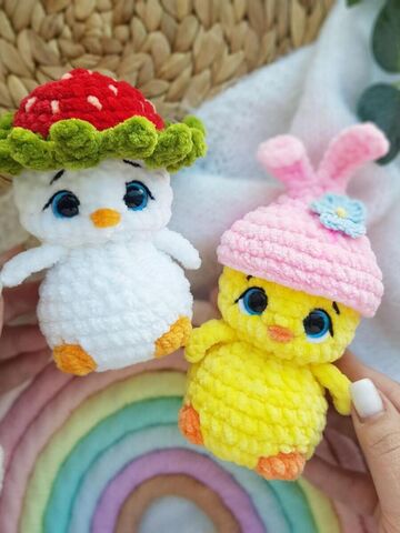 Мастер-класс «Цыпа» из серии МК Крошки-Горошки, вязание крючком автор Chirka_toys, изображение 4