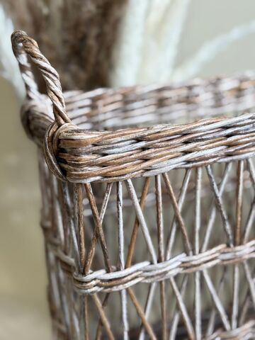 Корзина плетеная для хранения, изображение 3