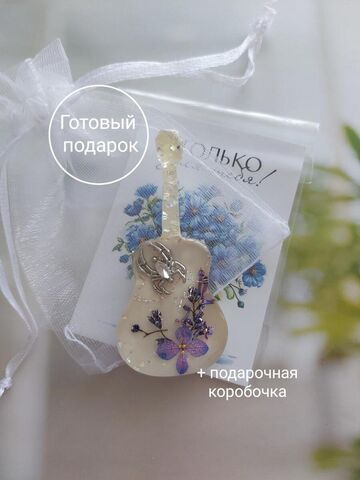 Брошь "Гитара", изображение 3